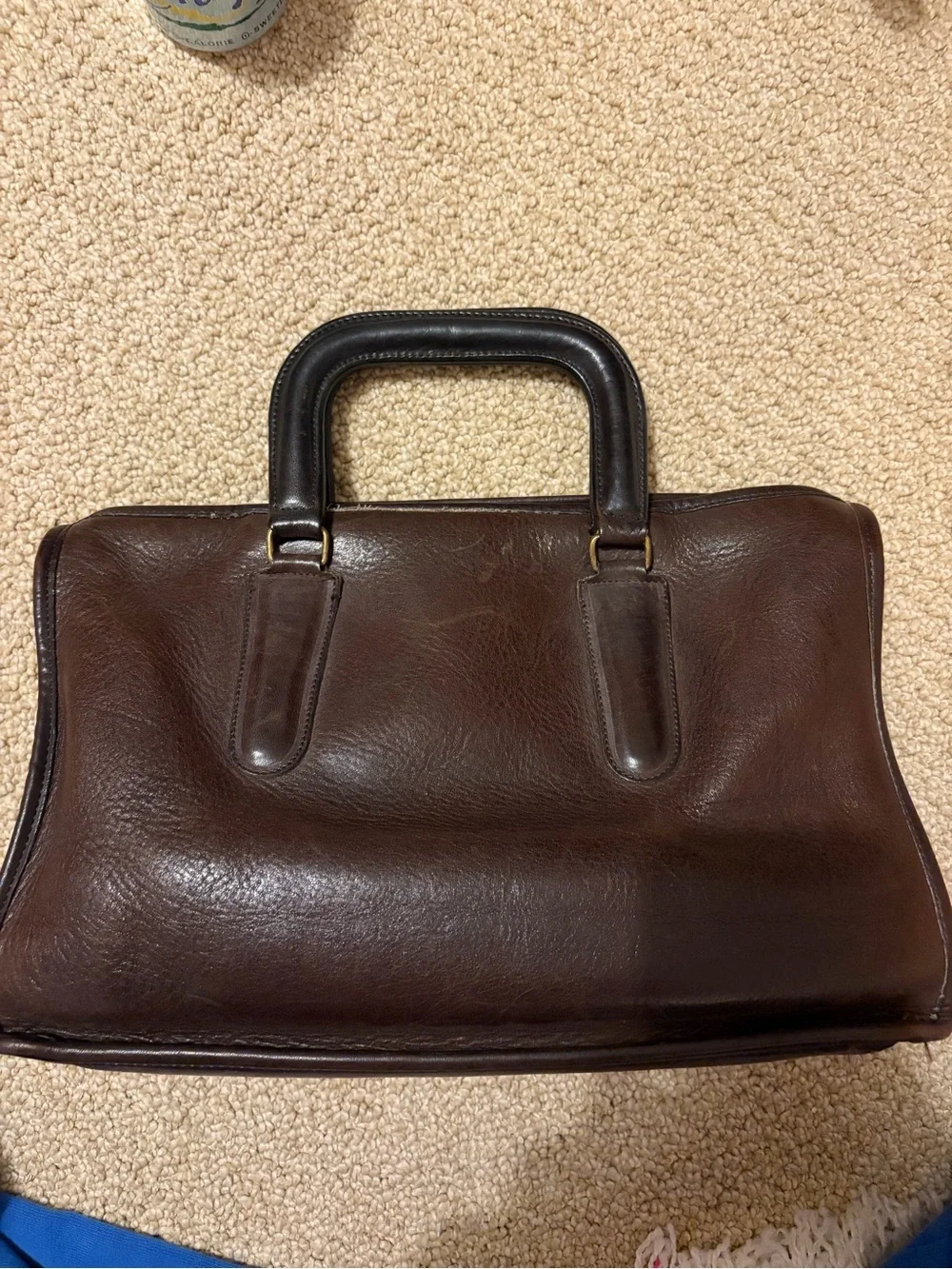 Vintage coach slim satchel